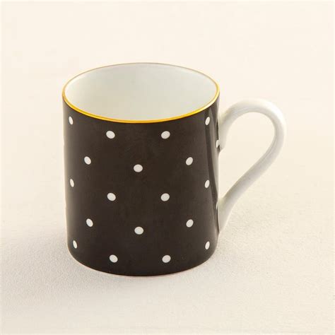 Buy Andrey Polka Dot Bone China Cup and Saucer from Home Centre at just ...