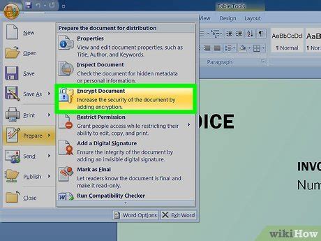 Image result for Word File Set Password