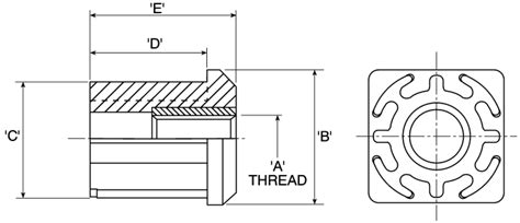 A021/004 Nu-Tech Engineering | Nu-Tech Engineering Square Nylon Tube ...