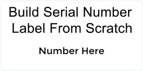 Image result for Creating a Serial Number
