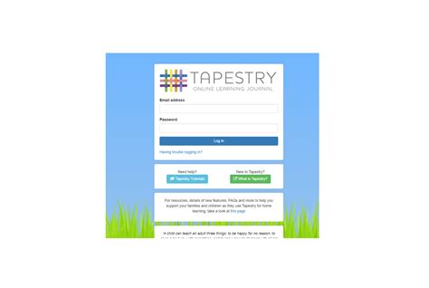 Image result for Tapestry Learning Journal Example