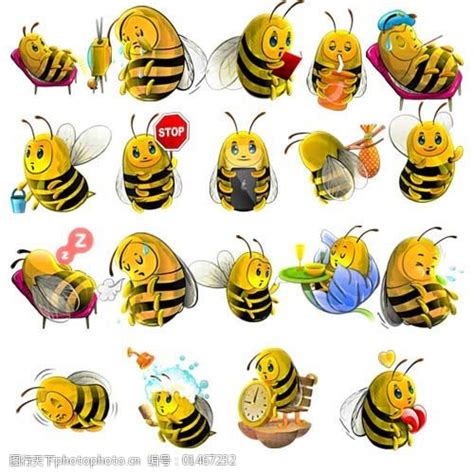 可爱蜜蜂高清图片-第20页-图行天下素材网
