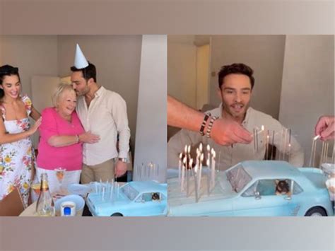 'Gossip Girl' star Ed Westwick brings in 35th birthday with beau Amy ...