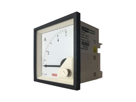 RS PRO | RS PRO Digital Ammeter 5 (Input, Scale)A AC, 68mm x 68mm, 1 % ...