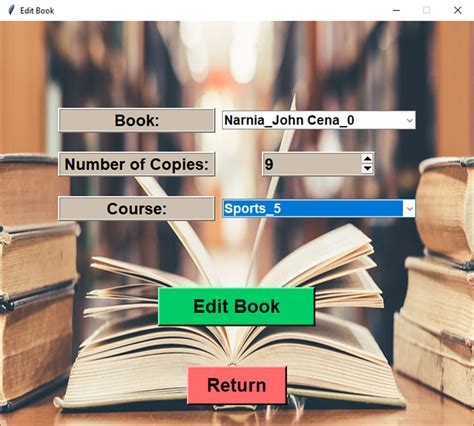 Image result for GUI for Library System