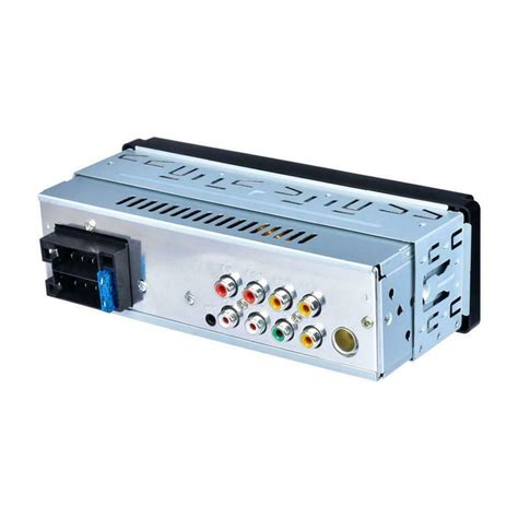 Car 4.1" Bluetooth MP5 Radio Player RDS Subwoofer Micophone 8LED Rear