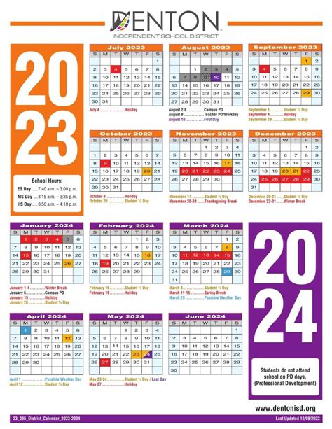 Denton school board approves 2023-24 calendar, shifts half-days for ...