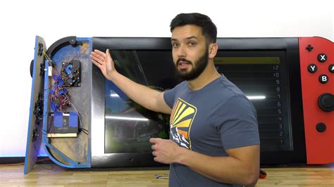 Slideshow: Engineer Builds the World's Largest Playable Nintendo Switch