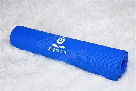 Gripper Yoga Mat (Blue, 6mm) : Amazon.in: Sports, Fitness & Outdoors