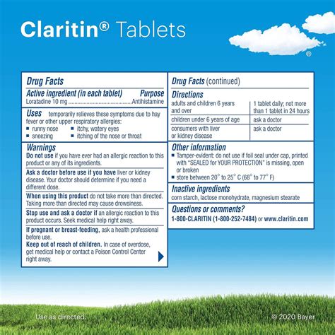 Claritin D Ingredients