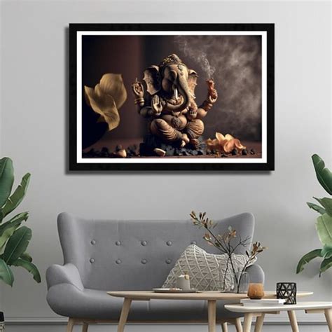 Lord Ganesha wall Décor Paintings - Modern Arts
