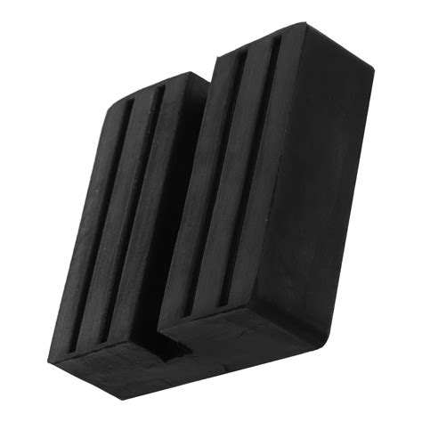OUNONA Universal Floor Jack Rubber Pad Anti-Slip Rail Adapter Support ...