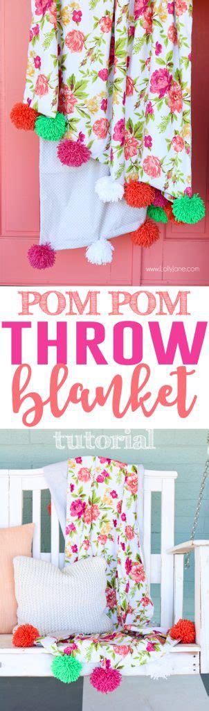 Image result for Pom Pom Blanket Tutorial