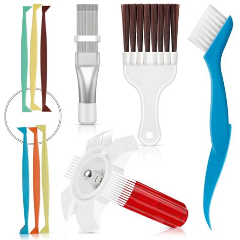 Air Conditioner Fin Cleaner Kit, AC Fin Comb Straightener & Condenser ...