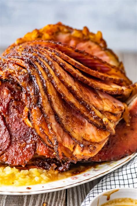Brown Sugar Pineapple Ham Recipe - Pineapple Glazed Spiral Ham