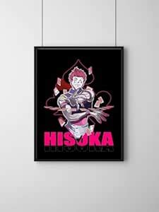 Soulhouse Hisoka Poster Hunter x Hunter, Enigmatic Magician Aura ...