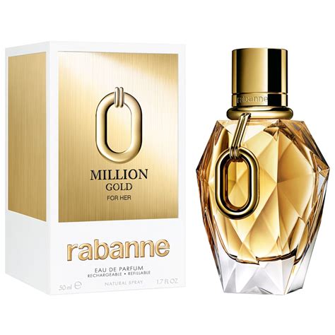 Perfume Paco Rabanne Million Gold For Her EDP 50ml Original + Sampling ...