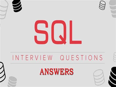 Image result for Top 10 SQL Interview Questions