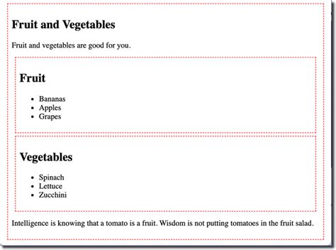 HTML Sectioning 的图像结果