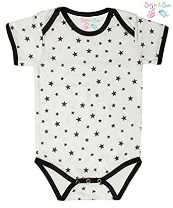 Buy Sofie & Sam London, Baby Bodysuit Romper Onesie Organic Cotton ...