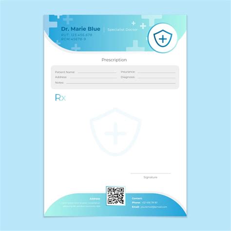 Page 3 | Prescription template Images - Free Download on Freepik