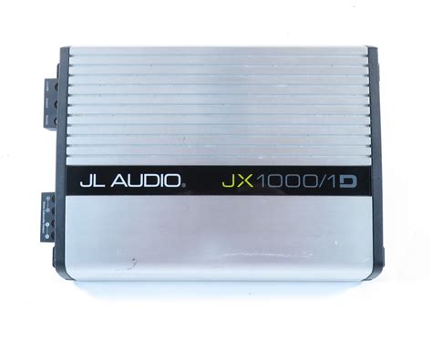 JL Audio JX1000/1 Class D Monoblock 1,000-Watts RMS Subwoofer Amplifier
