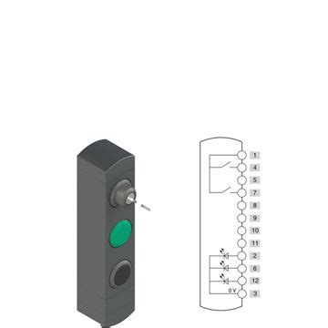 Pizzato BN AC3ZB54 BN series control device unit– Industrialmegamart
