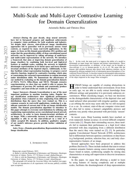Image result for Contrastive Learning Domain Generalization