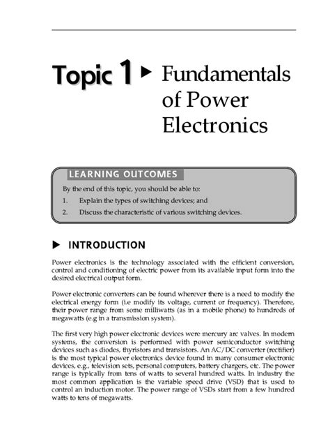 Image result for Power Electronics Tutorial for Beginners