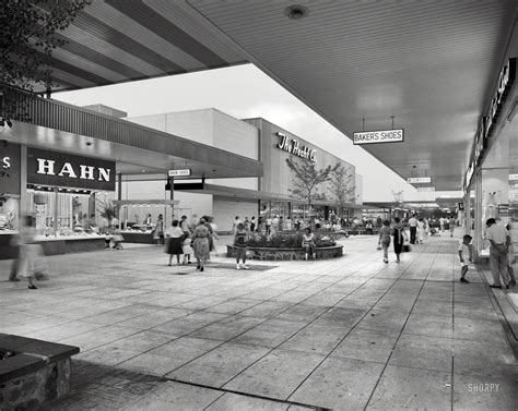 May 29, 1959. "Prince George Plaza, Hyattsville, Maryland. Night view ...