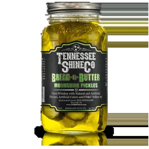 Bread N Butter Moonshine Pickles - Tennessee Shine Company