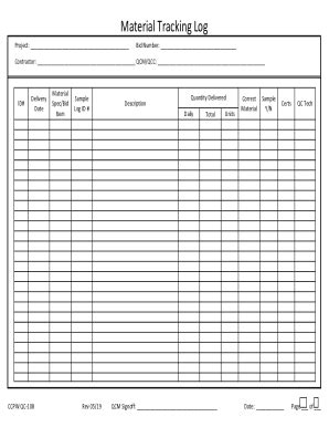 Image result for How to Create a Tracking Log