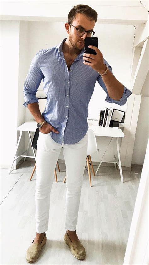 How To Style White Pants Mens at Maddison Loch blog