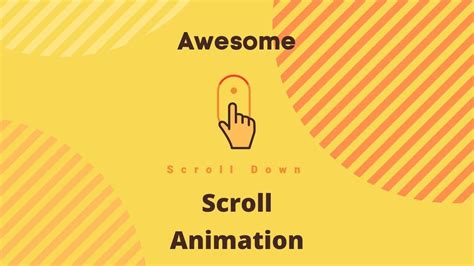 Image result for How to Add Scroll Animation in HTML