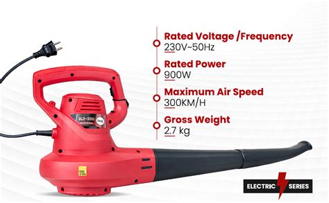 Balwaan Krishi Heavy Duty 0.9 Kw Electric Leaf Blower Machine | BLE-230 ...