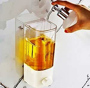 Klaxon Plastic Wall Mounted Liquid Soap Dispenser - 102 Mirror, 300ml ...