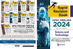 RAPID REVISION BOOK (SCIENCE And TECHNOLOGY) UPSC Prelims 2024: Buy ...