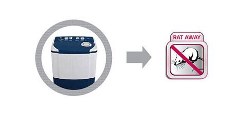 Buy LG 6.5 Kg Top Semi-Automatic Washing Machine with Rust Free Body ...