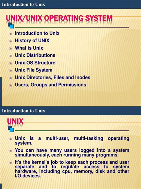 Unix Introduction 的图像结果
