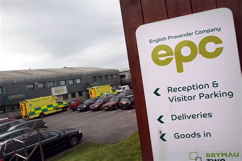 Scene at the English Provender Company in Saltney on Wednesday - Wales ...