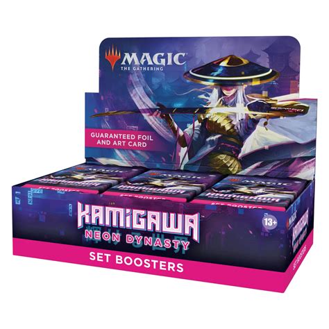Buy Magic The Gathering Kamigawa: Neon Dynasty Set Booster Box | 30 ...