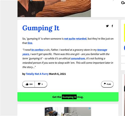 Gumping it story from confession stream is now top description on urban ...