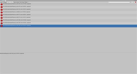 Unity Error Cs1514 Post-Processing 的图像结果