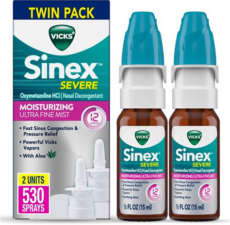 Amazon.com: Vicks Sinex Kids Saline Easy Mist, Drug Free Saline, Ages 1 ...