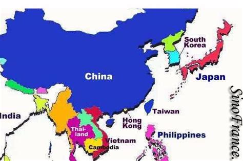 东亚地图 的图像结果