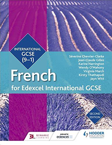 Buy Edexcel International GCSE French Student Book Second Edition ...