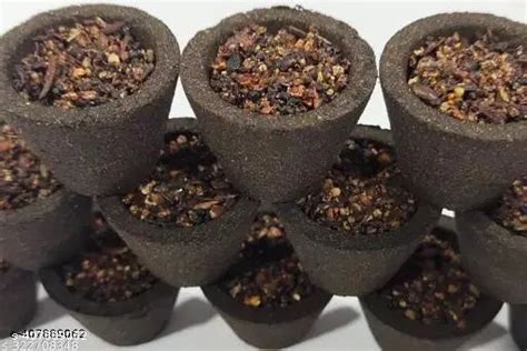 Cup Dhoop Cups Loban Dhoop Cup For Pooja With Guggal Sambrani Combo Pa ...