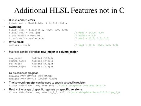 Image result for Hlsl Tutorial C