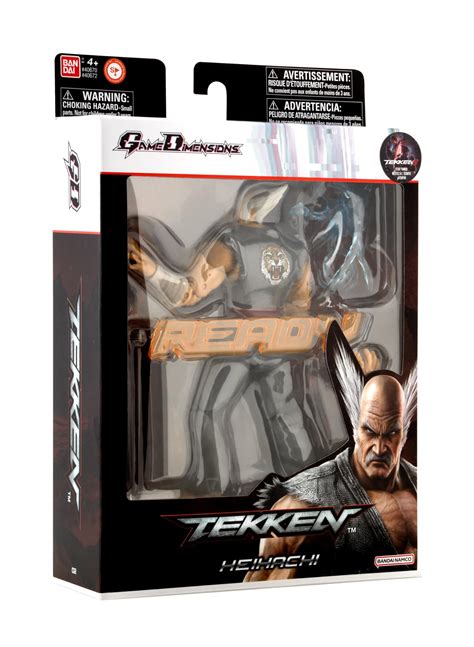 Bandai Game Dimensions Tekken Heihachi Mishima Action Figure 17cm ...