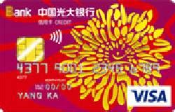 光大阳光卡(银联+VISA)—金投信用卡